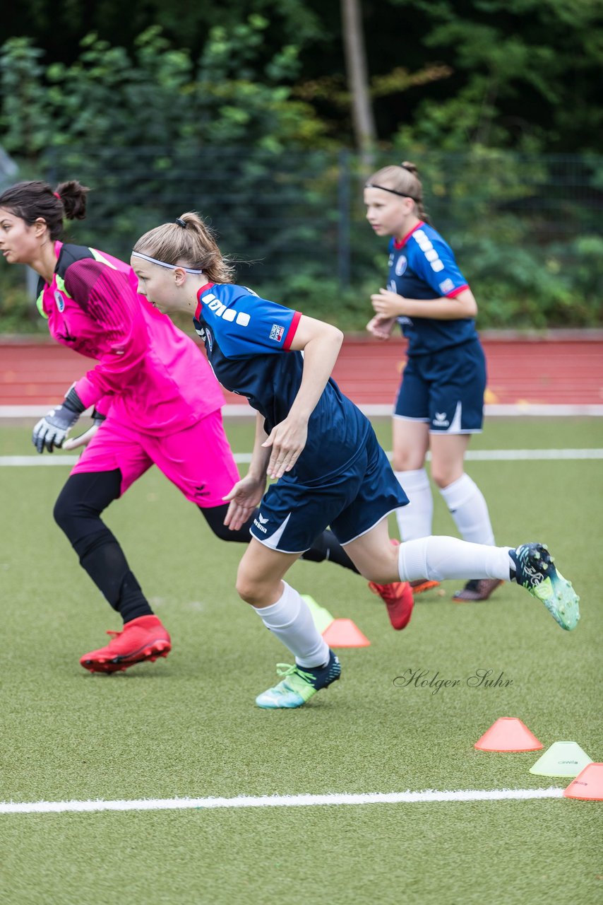 Bild 91 - wBJ Walddoerfer - VfL Pinneberg : Ergebnis: 3:3